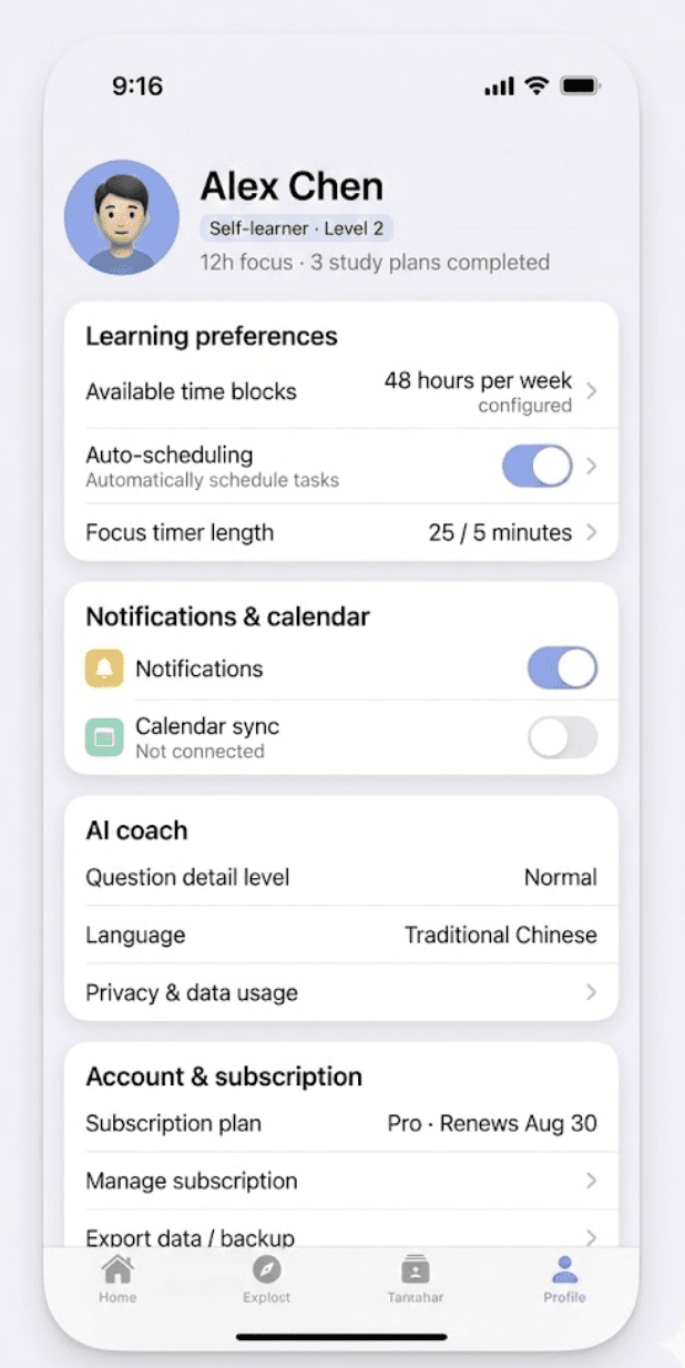Diagnostic Onboarding